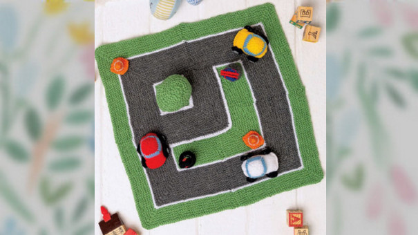 Игровой коврик с автомобилями