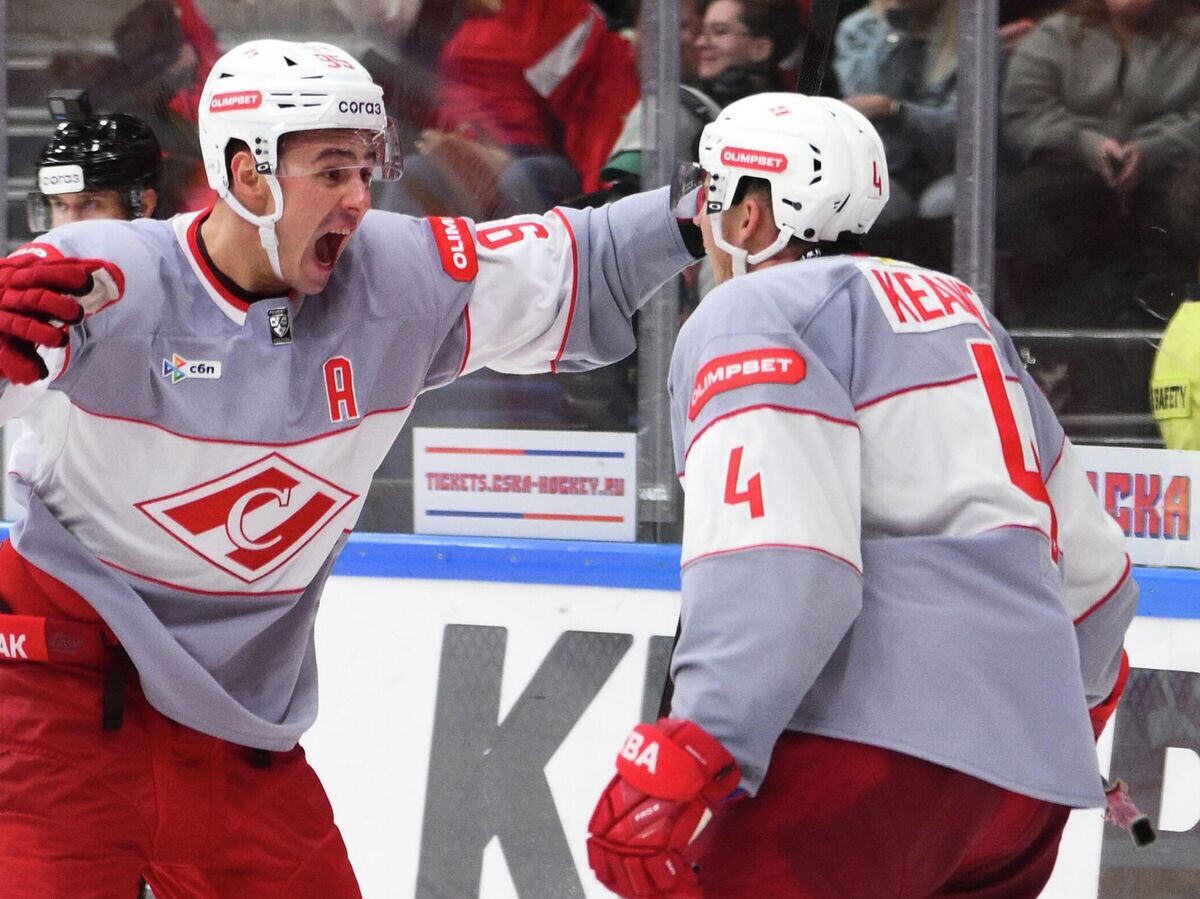    Хоккей. КХЛ. ЦСКА (Москва) - "Спартак" (Москва) | © РИА Новости / Владимир Астапкович