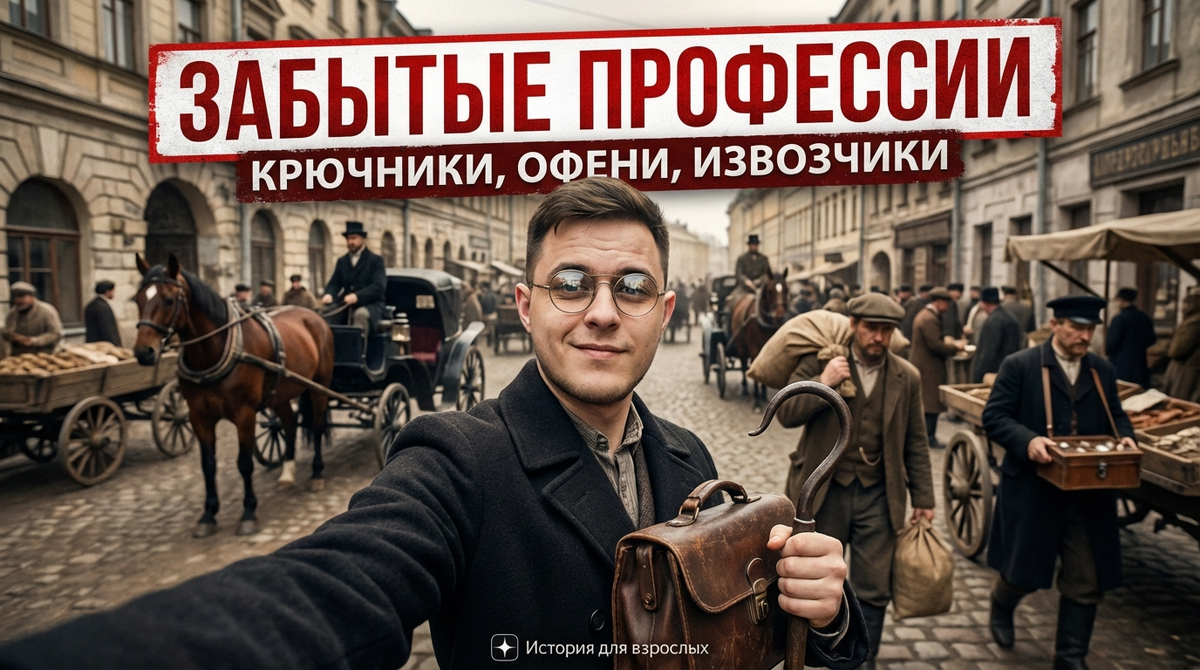 Профессии, которые ушли в прошлое: кто такие крючники и извозчики?