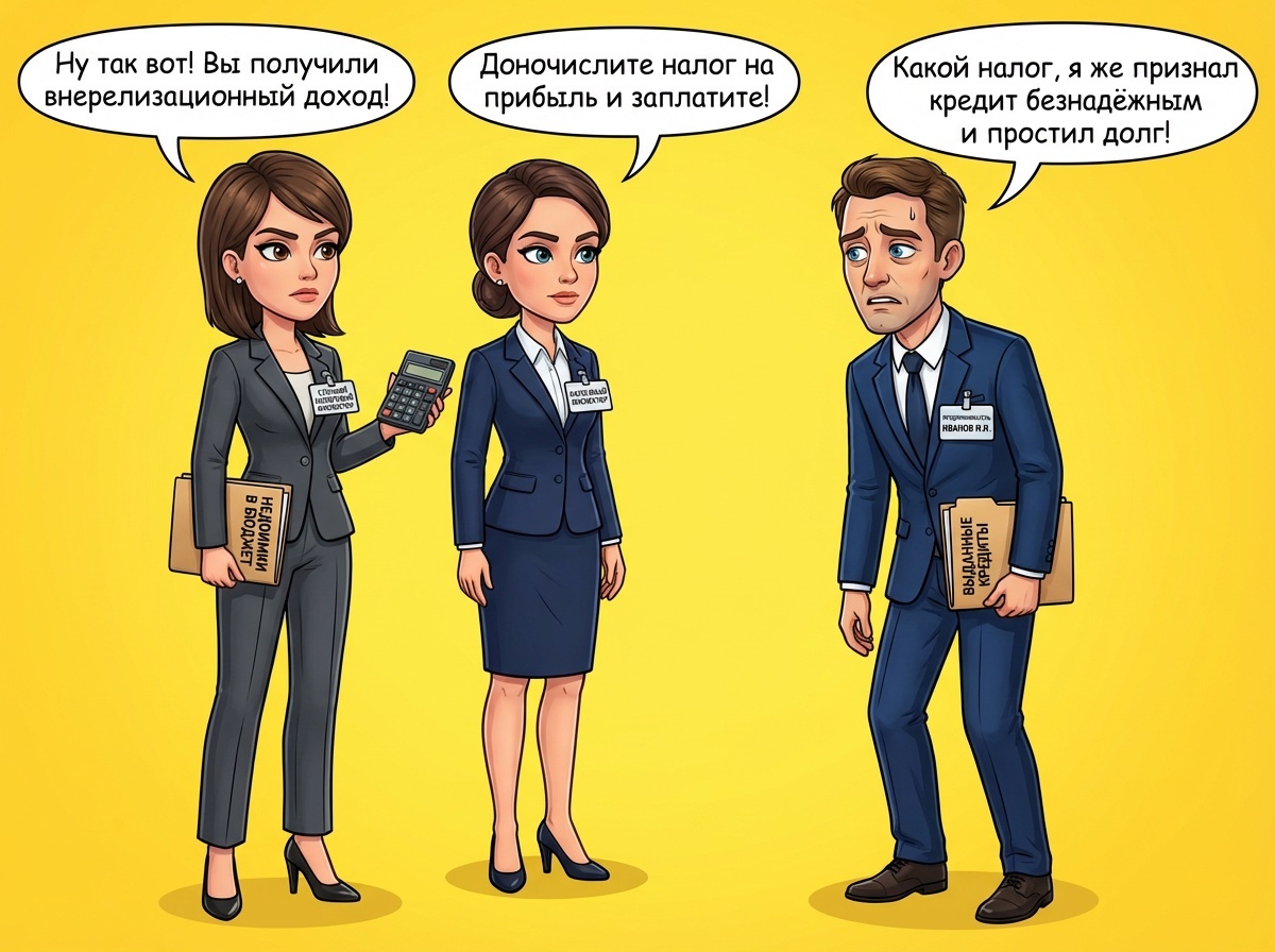 Простил кредит - заплати налог