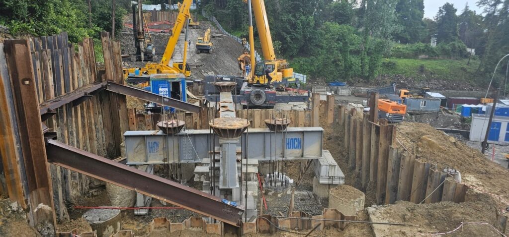 Полевые испытания грунтов сваями