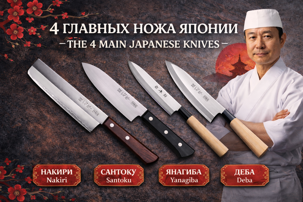 Японские кухонные ножи