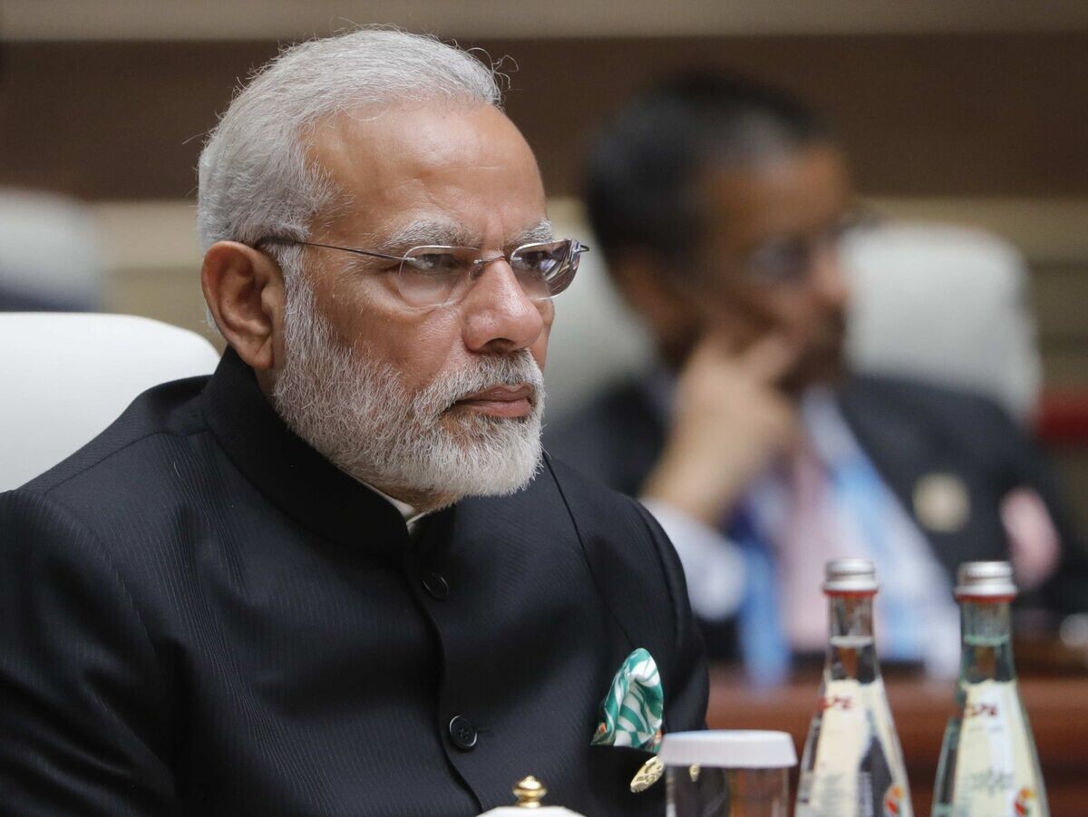    Премьер-министр Республики Индии Нарендра Моди во время встречи лидеров БРИКС. 4 сентября 2017 | © РИА Новости / Михаил Метцель/ТАСС/POOL