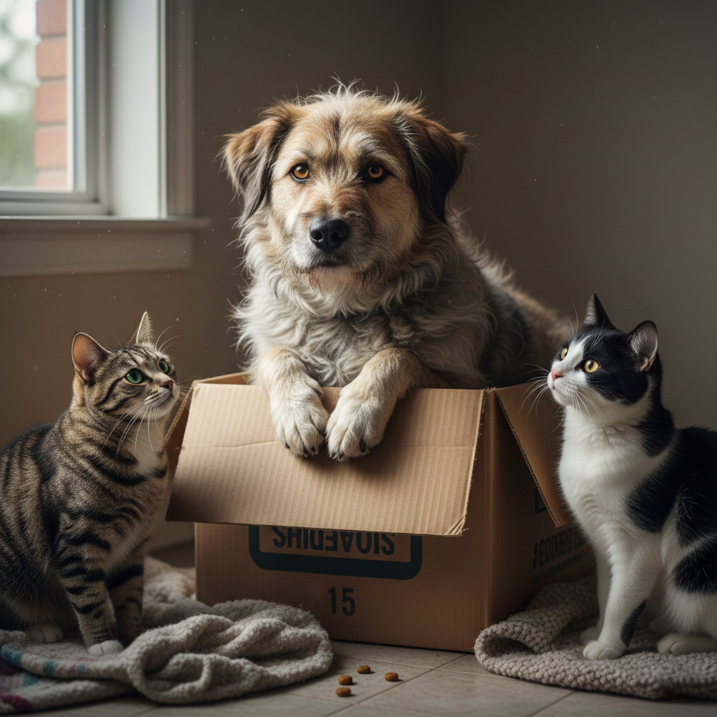 Душевная и смешная история от волонтёра-ветеринара про пса Фунтика, который вырос среди кошек и перенял все их повадки. История о том, как животные находят свою идентичность. Читайте в блоге «Жизнь с лапками».