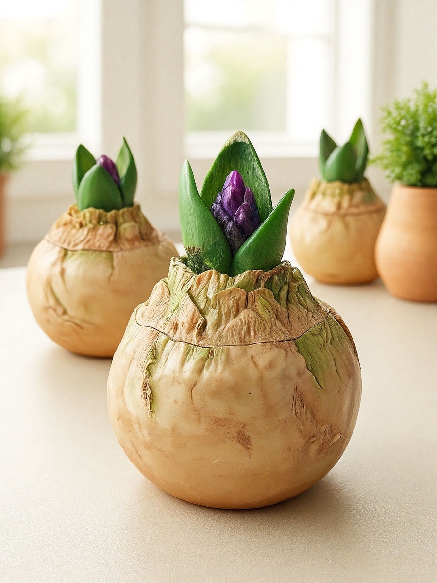 Гиацинт шкатулка или свеча