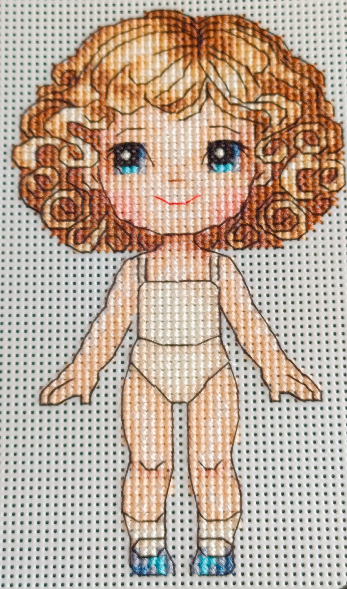 Готовая куколка от Лидии Горбиковой 