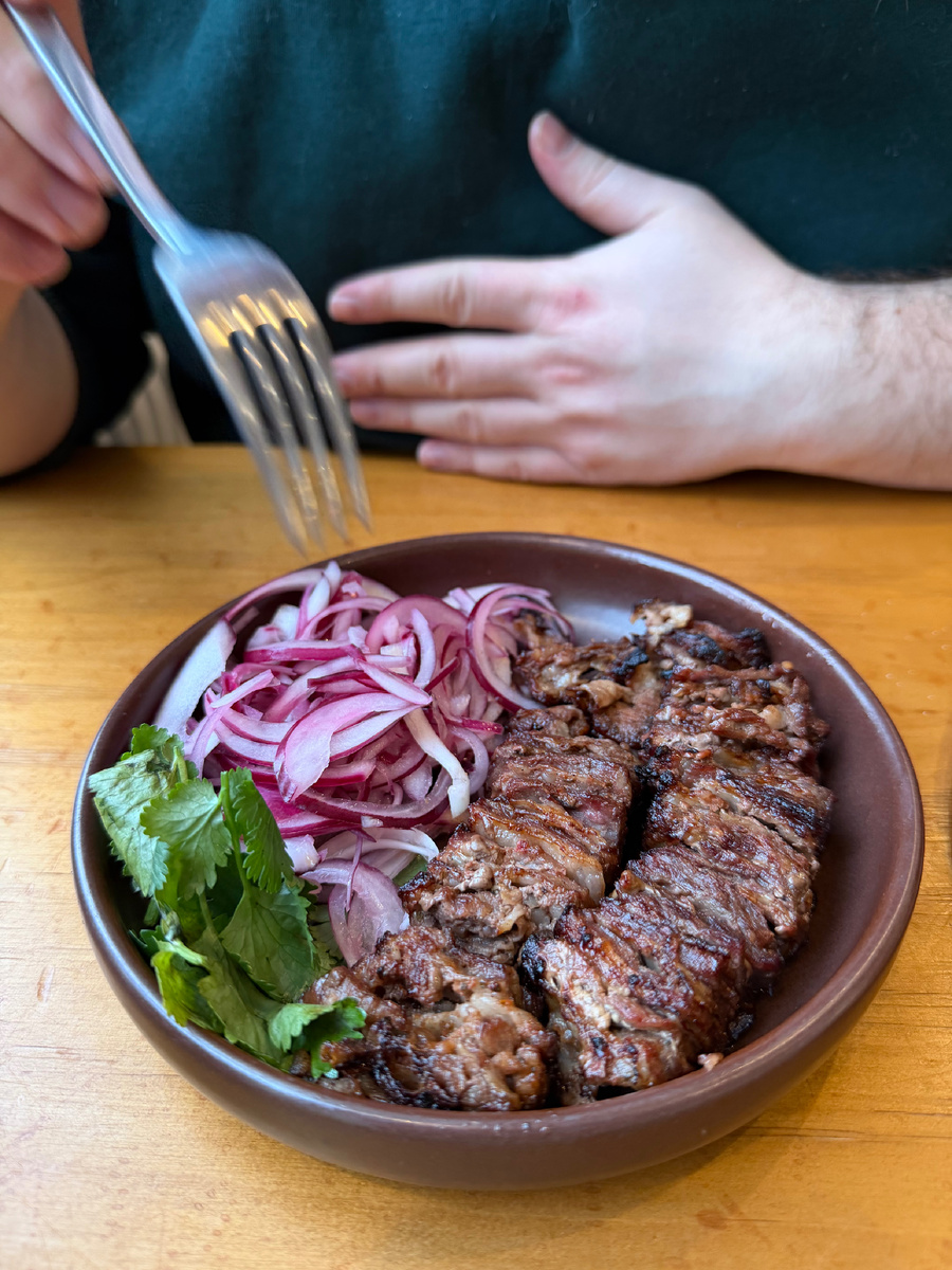 Шашлык из говядины 