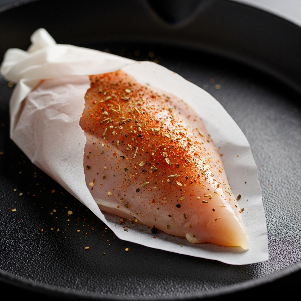 Пергамент удерживает все соки внутри, не давая им испаряться.