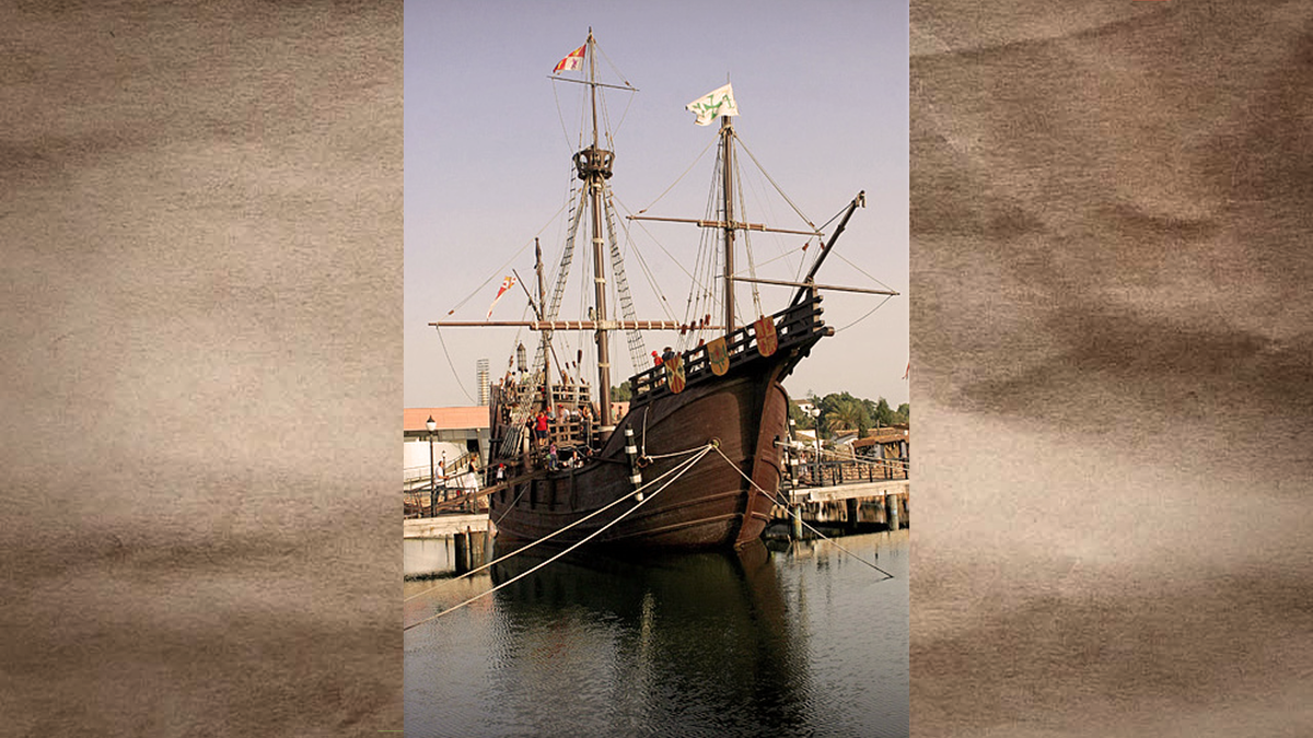 Реплика "Санта-Марии" в Палосе