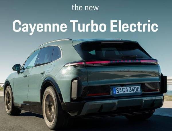 Фото Porsche. Компания Porsche раскрыла детали нового поколения Cayenne, и главный сюрприз — полностью электрическая версия, которая стала самым мощным серийным автомобилем бренда.