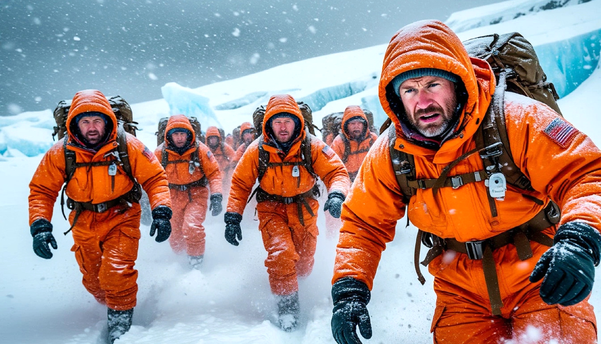 Уолл Райхард оказался в сложной ситуации из-за погоды.