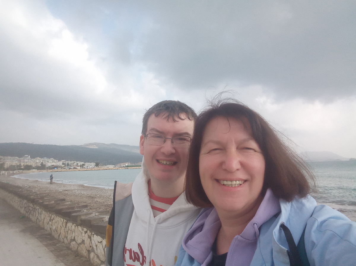 Первая прогулка вдоль моря