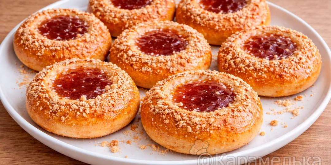 Ватрушки с повидлом — тот самый запах детства, где всегда на кухне тепло и уютно