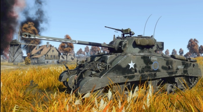 Sherman Firefly снабжен 17-фунтовой пушкой. Фото: old-wiki.warthunder.ru