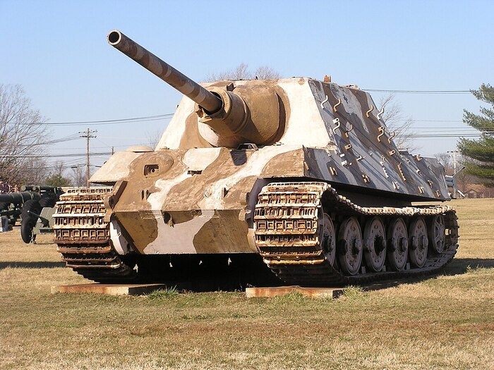 Орудие Jagdtiger часто уничтожало цель с первого попадания. Фото: wikimedia.org