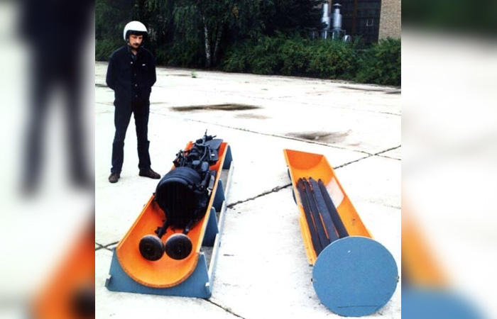 Вертолёт в коробке./ Фото: drive2.ru