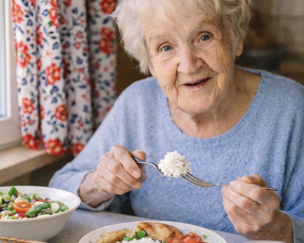 Ужин пожилым также важен, как и для детей. Фото из интернета.