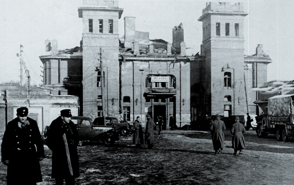 Гитлеровцы в Орше. Зима 1941 г.