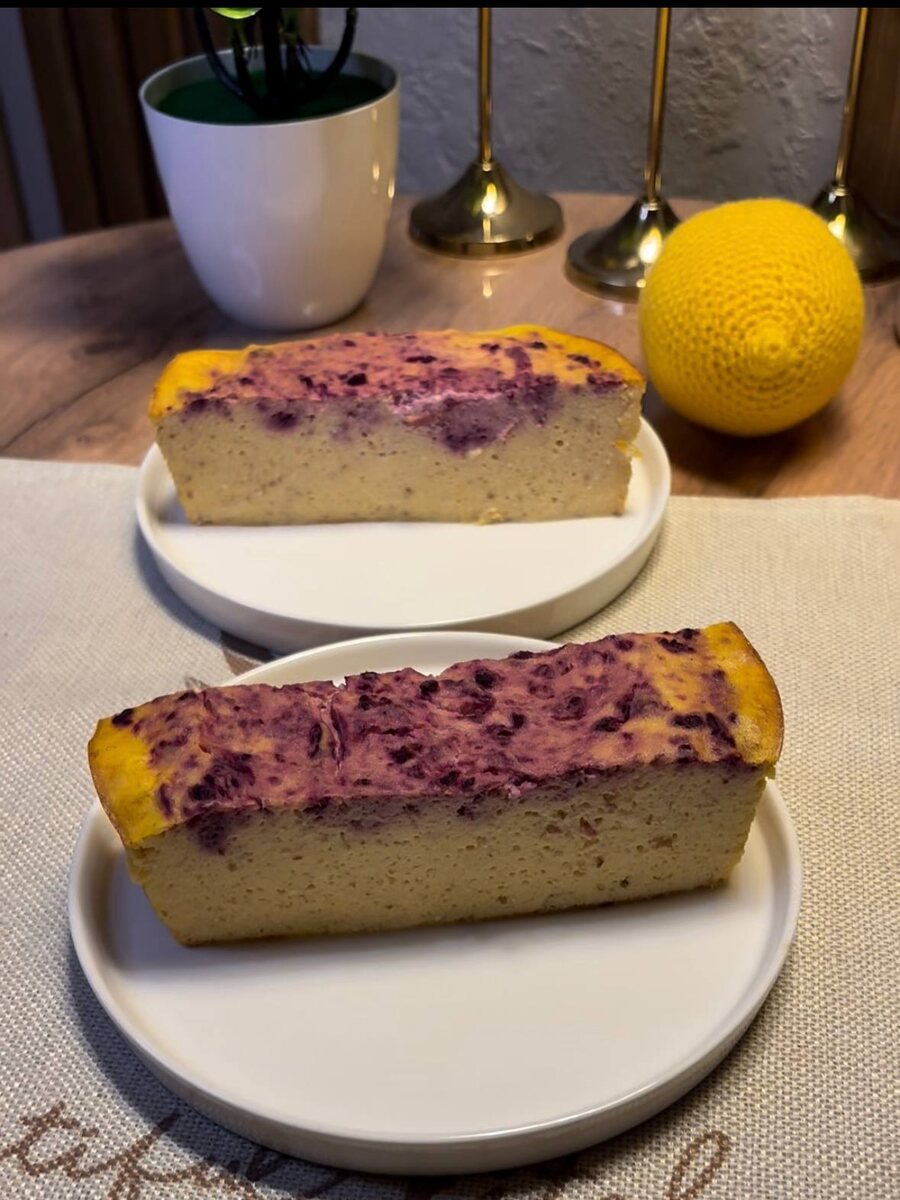 Чизкейк с бататом