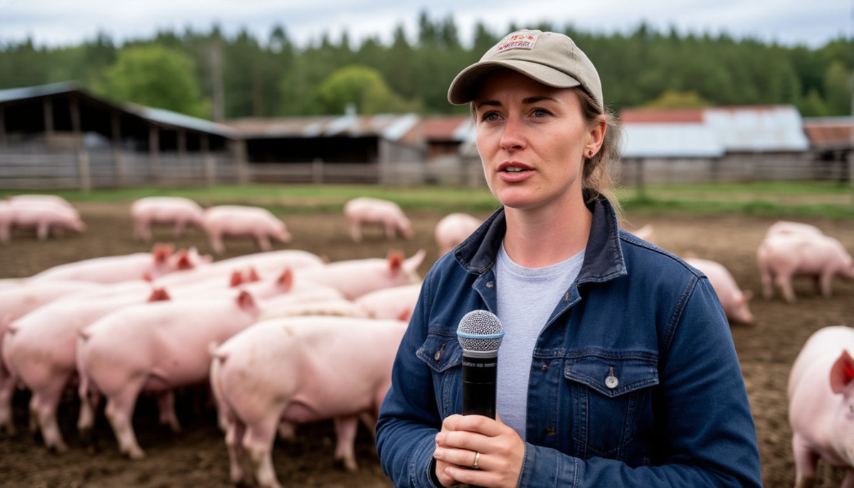 Вершина карьеры Ани, по мнению пожилой родственницы – статьи про свиней в Михайловке