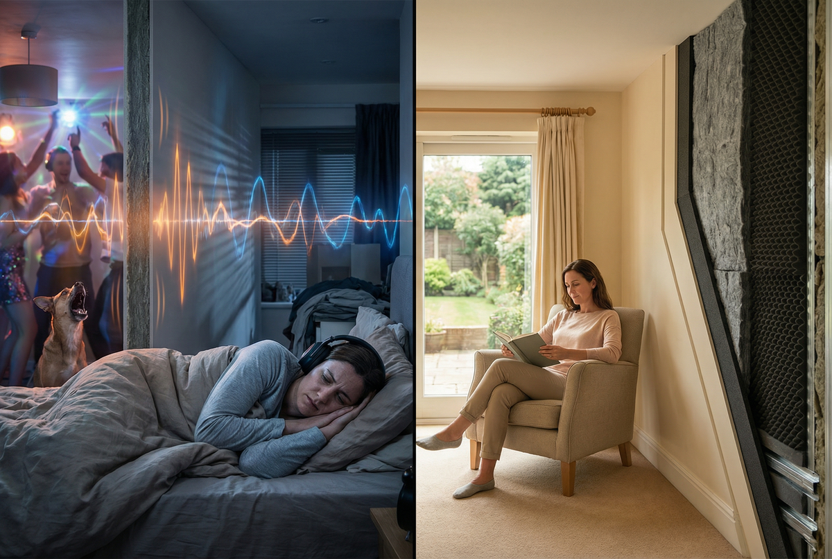 «Слышу, как сосед чихает, а за стенкой плачет ребенок!» 🤬 Почему шумоизоляция в новостройке — это не роскошь, а необходимость №1