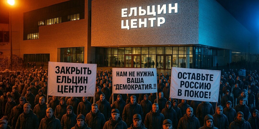 "Бомба" Ельцин Центра замедленного действия: Соратник Чубайса и "заукраинец" с экстремистскими лозунгами на сцене в Москве