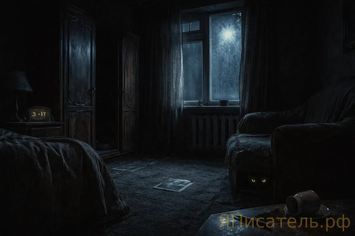 Она стучит изнутри шкафа