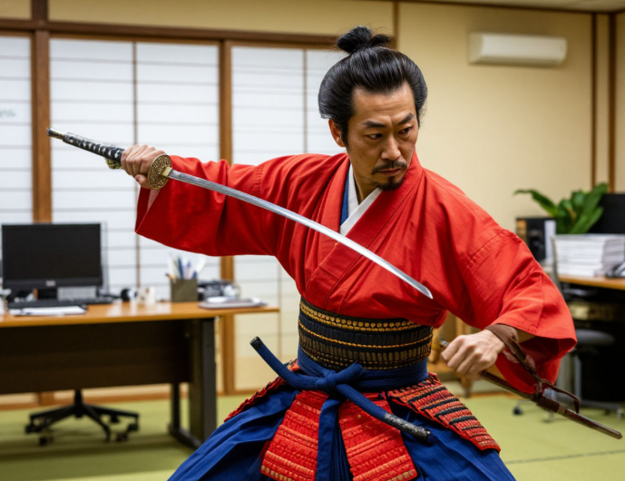 Каждый день в офисе - сражение. Будь готов, как снег в декабре. 