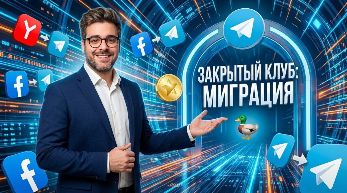    Пошаговый план миграции аудитории в закрытый клуб с иностранных площадок Артур Хорошев