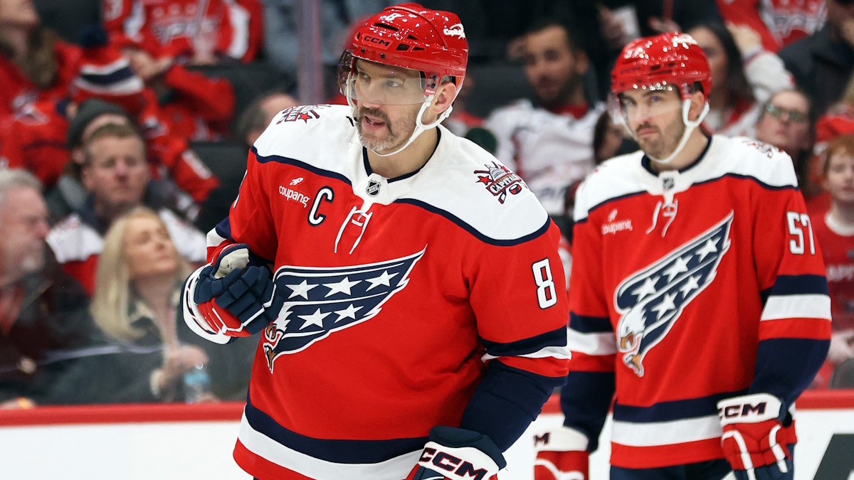    Александр Овечкин в матче за "Вашингтон Кэпиталз". Фото: REUTERS