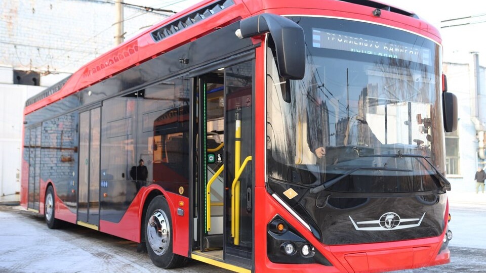 Новый троллейбус «Адмирал» выйдет на улицы Иркутска