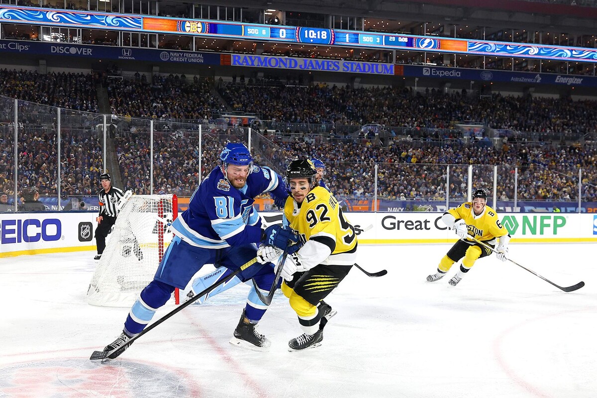 Матч НХЛ «Тампа» – «Бостон». © nhl.com