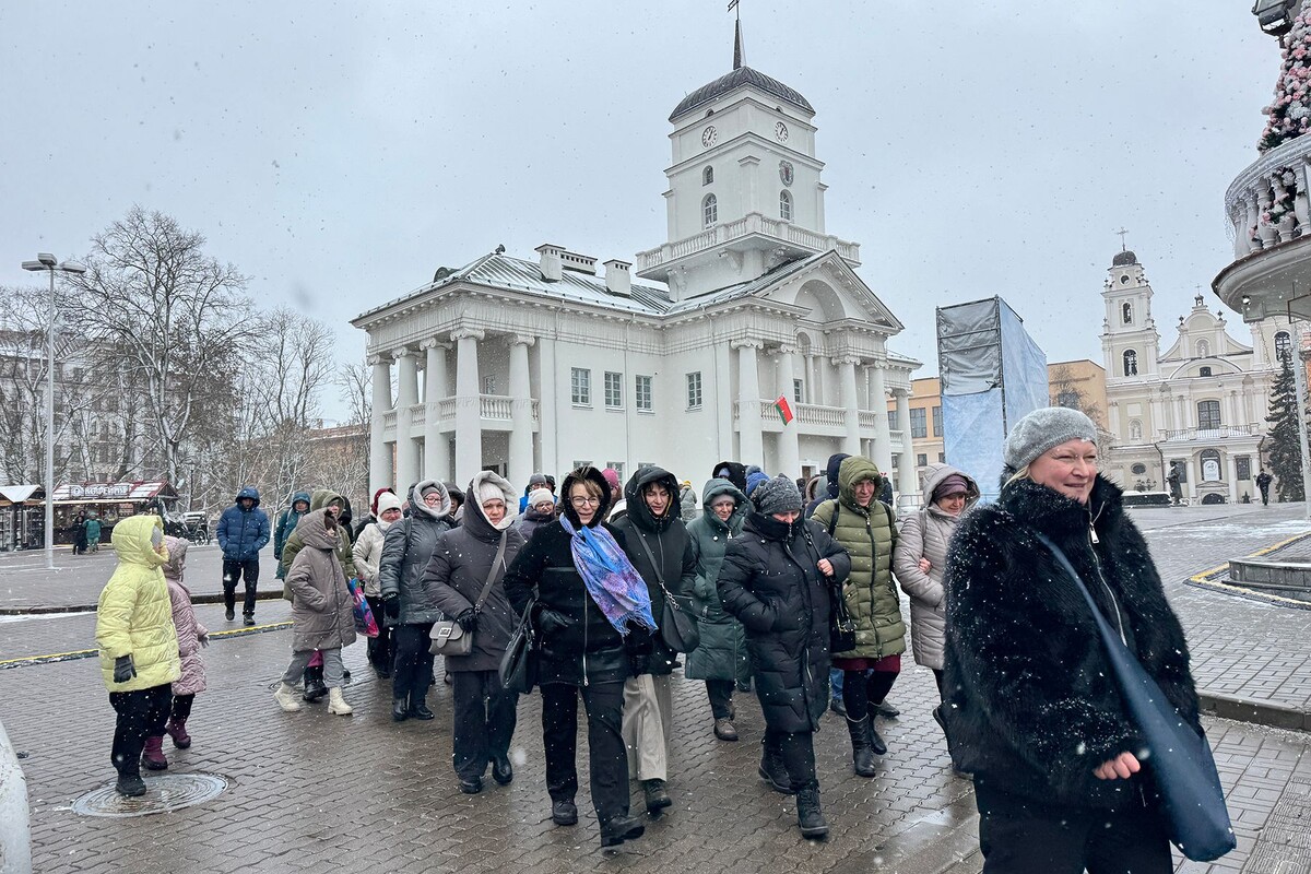  Туристы в Минске. © Павел Орловский, Times.by