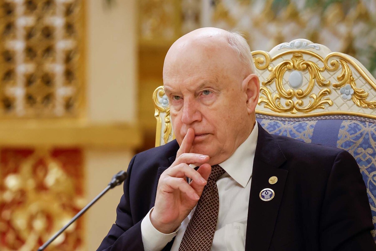  Генеральный секретарь СНГ Сергей Лебедев. © Дмитрий Астахов, POOL / ТАСС