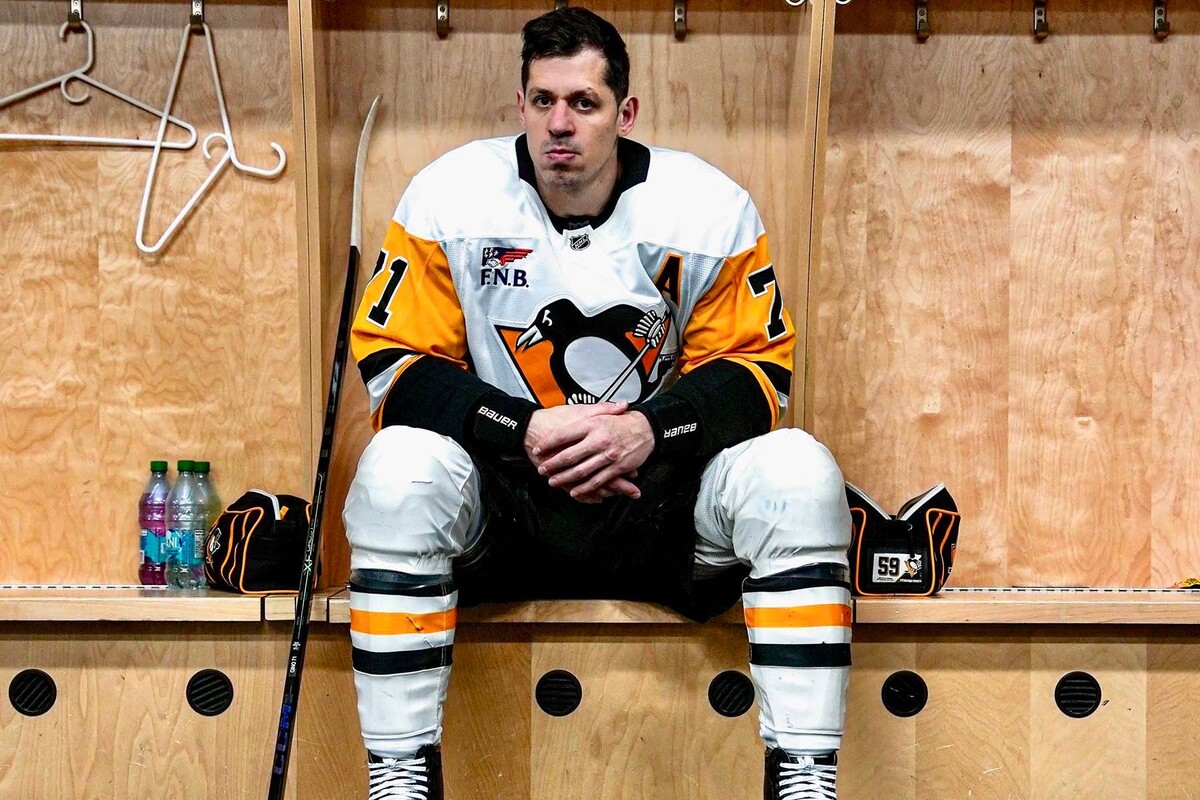  Хоккеист Евгений Малкин «Питтсбурга». © Pittsburgh Penguins, Х