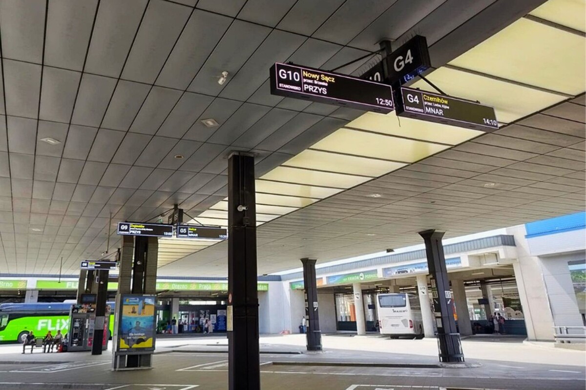  Автовокзал в Кракове. © MDA - Małopolskie Dworce Autobusowe, facebook.com