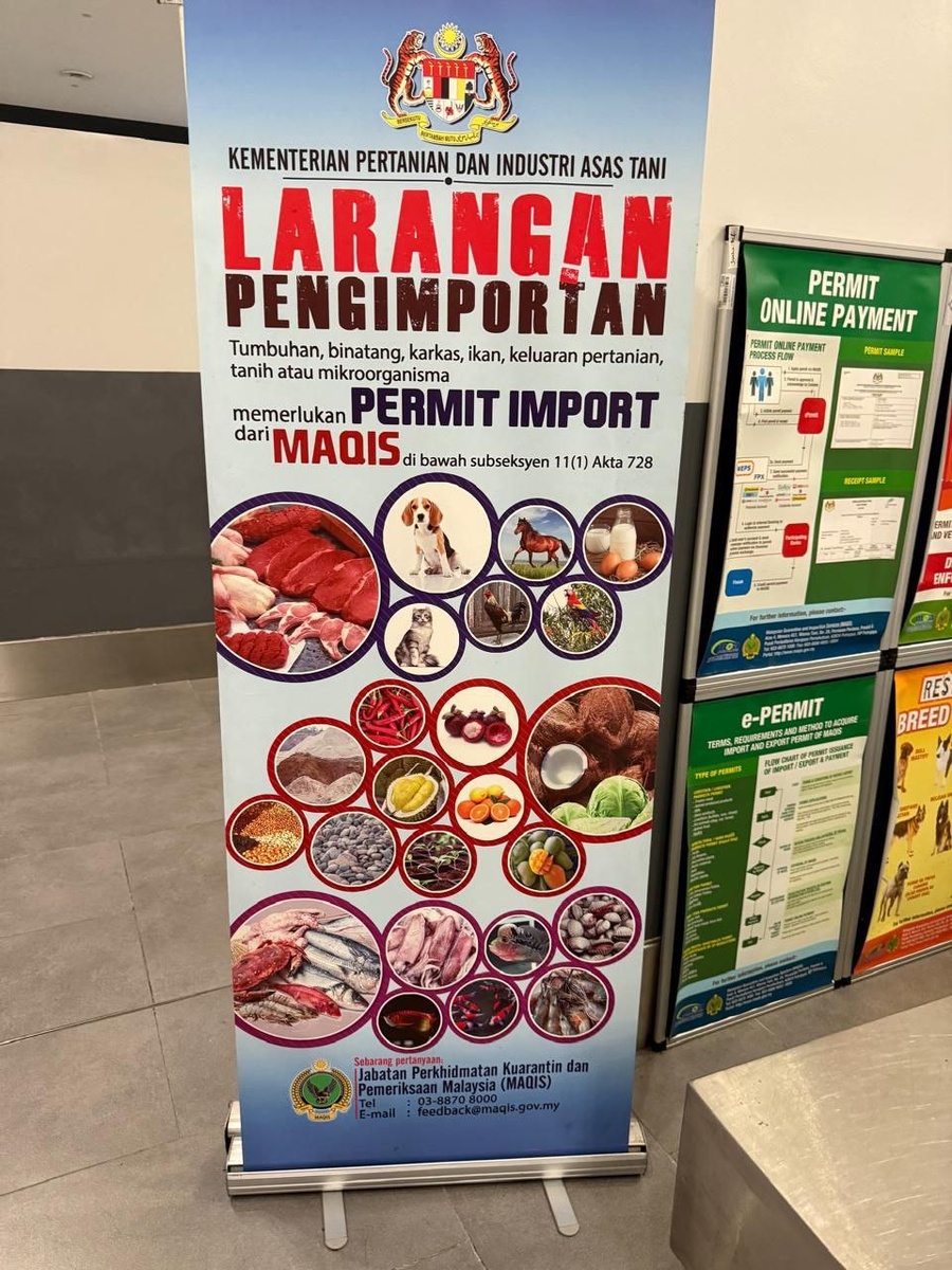   Памятка о запретах на импорт: символика Малайзии и перечень продуктов, которые могут изъять на контроле.