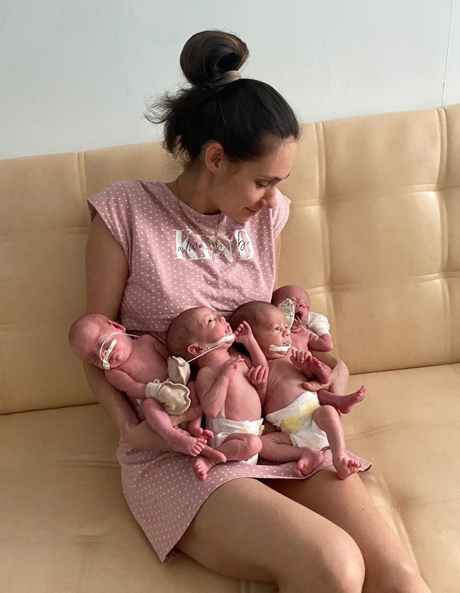 Это фото Галины с детьми опубликовал Дамир Тимерханов