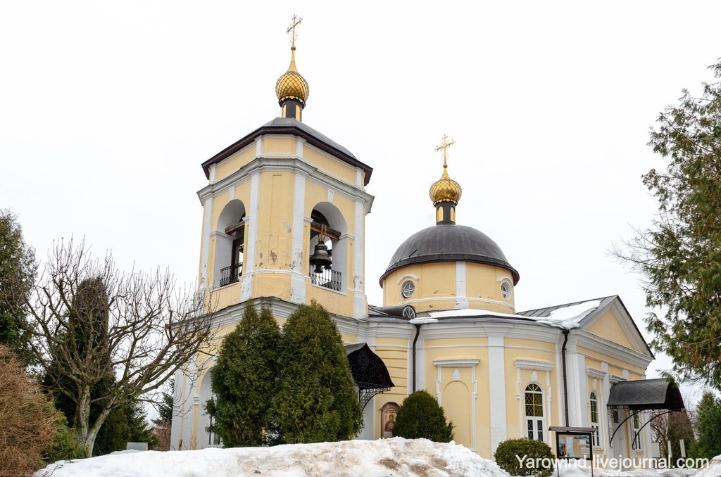Церковь Знамения Пресвятой Богородицы, Знаменское, Московская обл.