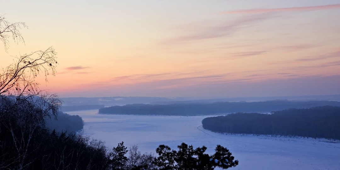 🤩 Ледяные просторы Оби просто завораживают