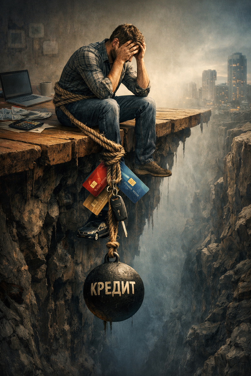 Я был уверен, что тяну всё. Через год понял: меня тянет кредит