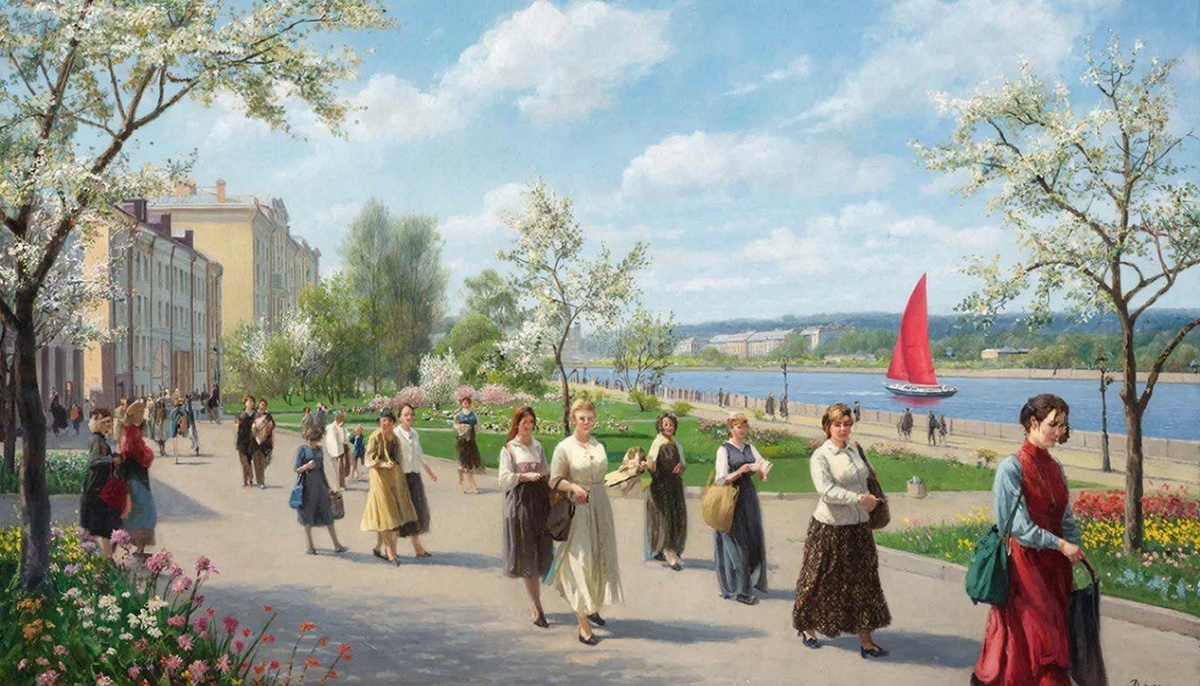 Улица города Утренней зари.