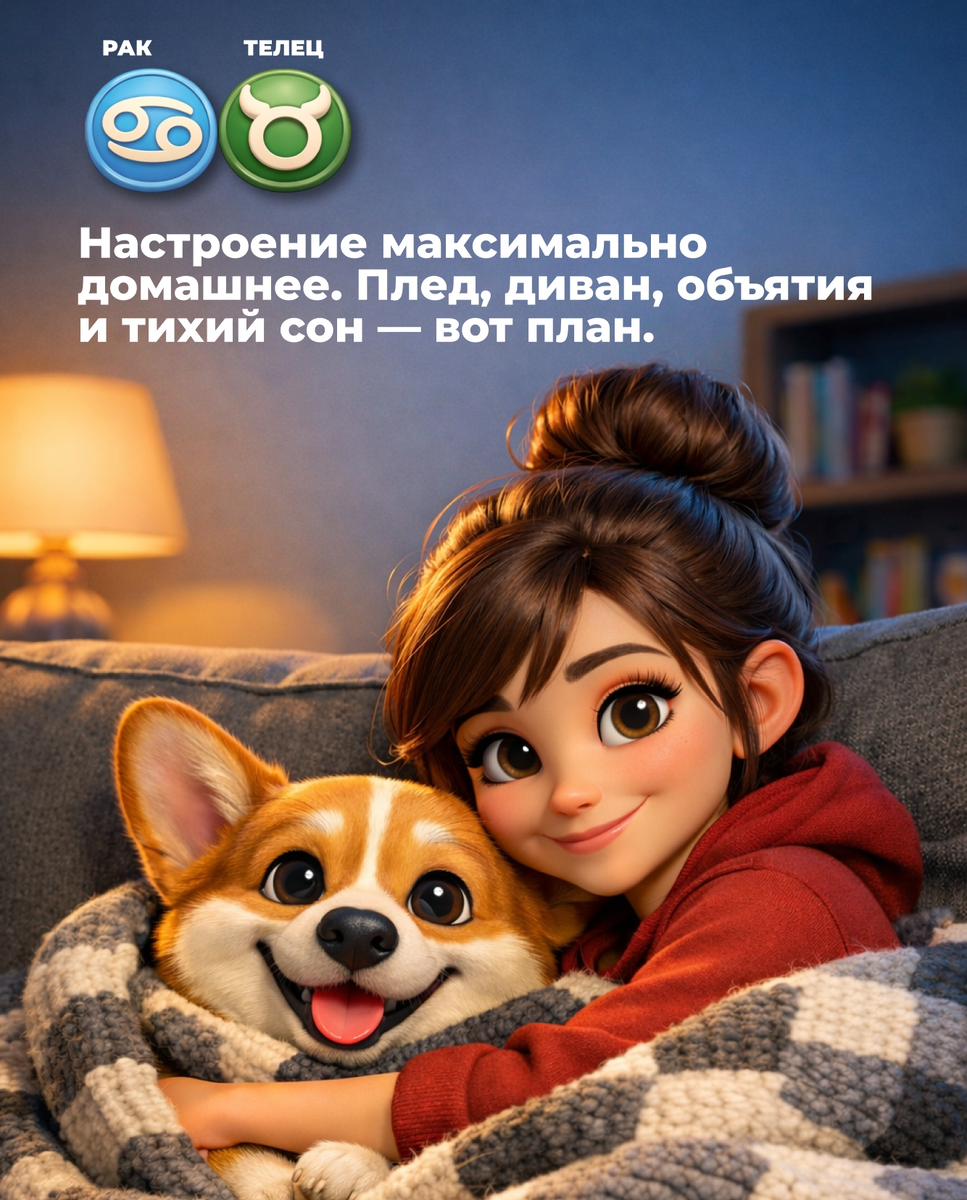 Рак и Телец