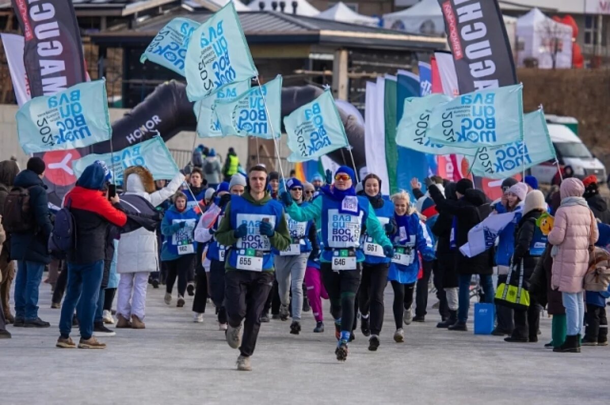    В ледовом полумарафоне во Владивостоке примут участие бегуны из пяти стран
