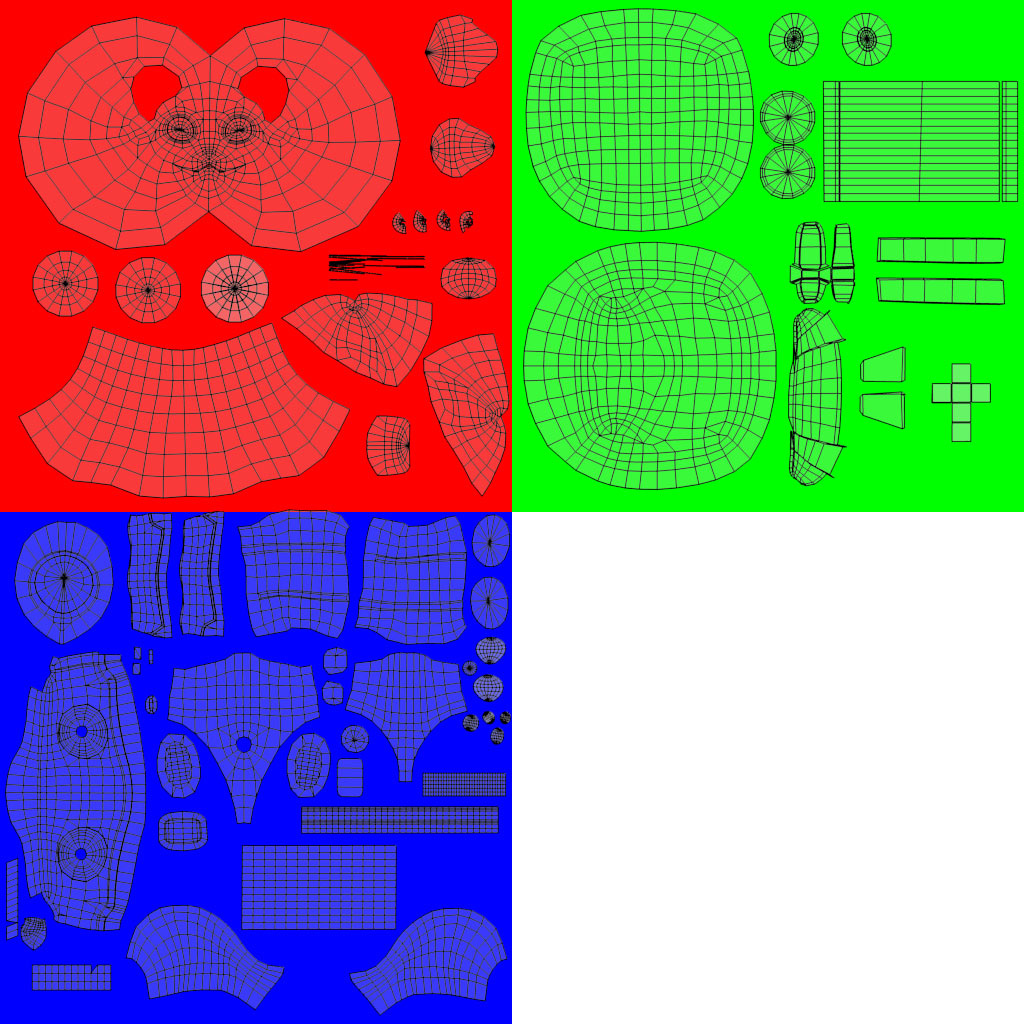 Маска с наложением развёртки