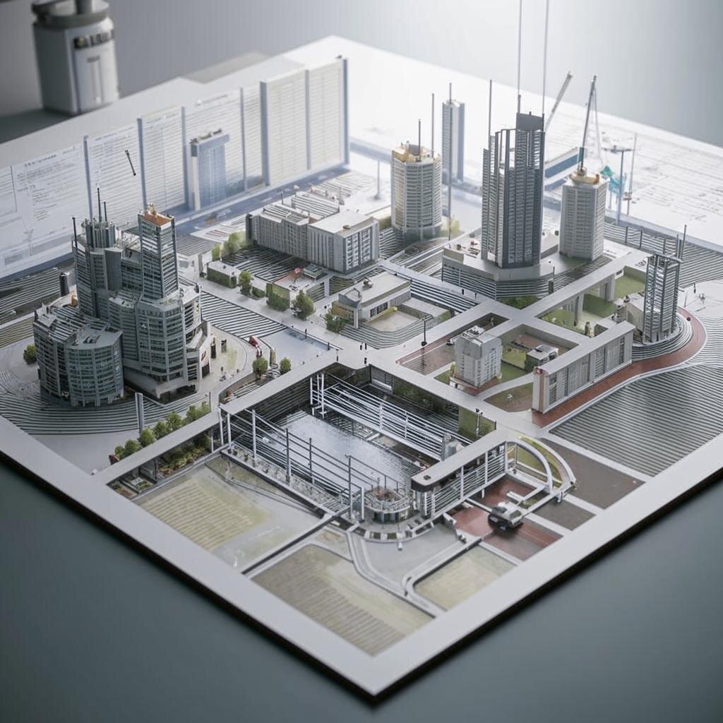 Нет, это не BIM-модель. Это просто макет. Но по своей сути - BIM-модель и есть интеллектуальный "макет", т.е. цифровой двойник объекта строительства. Наглядно ведь?