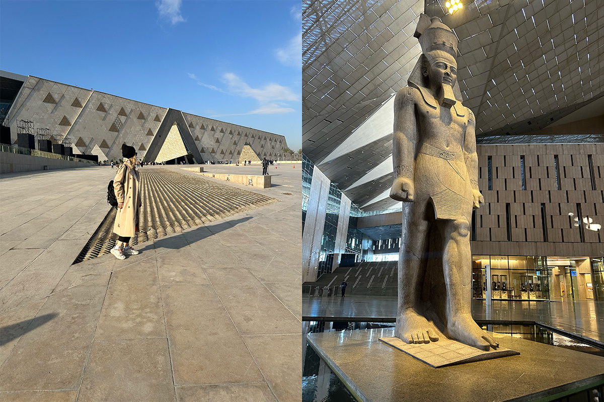 предоставлено автором📷Музей Гизы открылся 1 ноября 2025 года. В его коллекцию вошли экспонаты из других египетских музеев