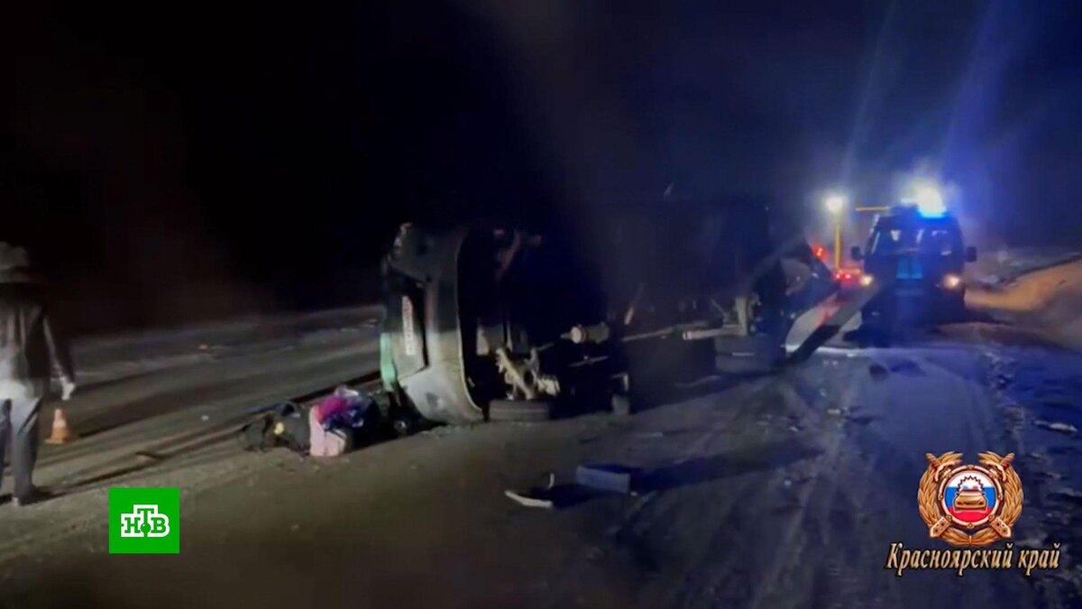    ДТП с пятью погибшими в Красноярском крае устроил лишенный прав водитель