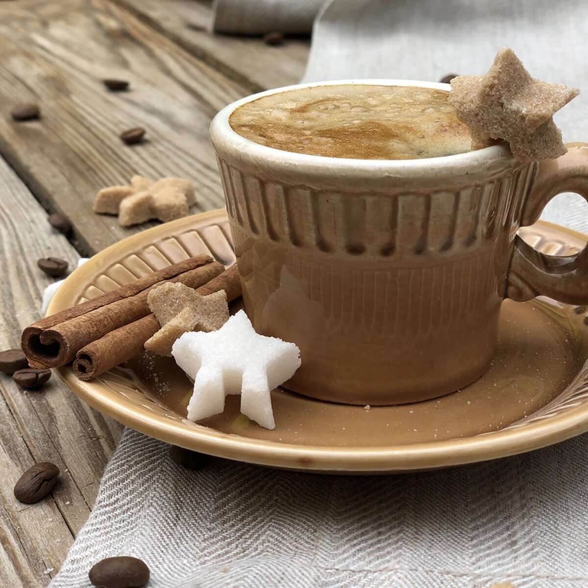 Фигурный сахар на кружку