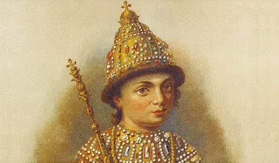 изображение  юного Петра 